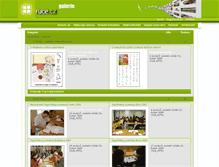 Tablet Screenshot of galerie.ruce.cz